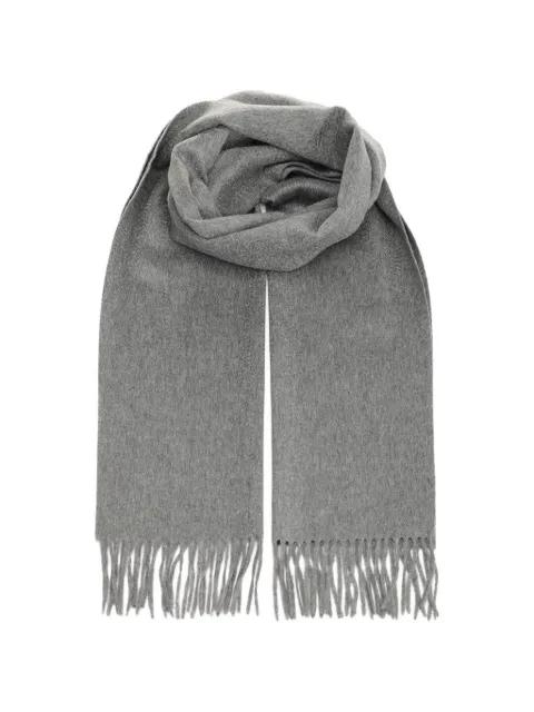 fringed cashmere scarf by AL DUCA D'AOSTA 1902