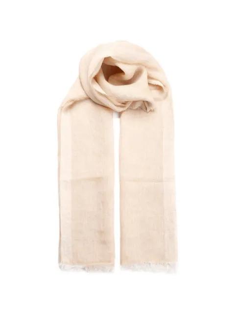 fringed-edge scarf by AL DUCA D'AOSTA 1902