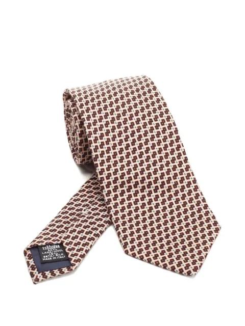 geometric-pattern tie by AL DUCA D'AOSTA 1902