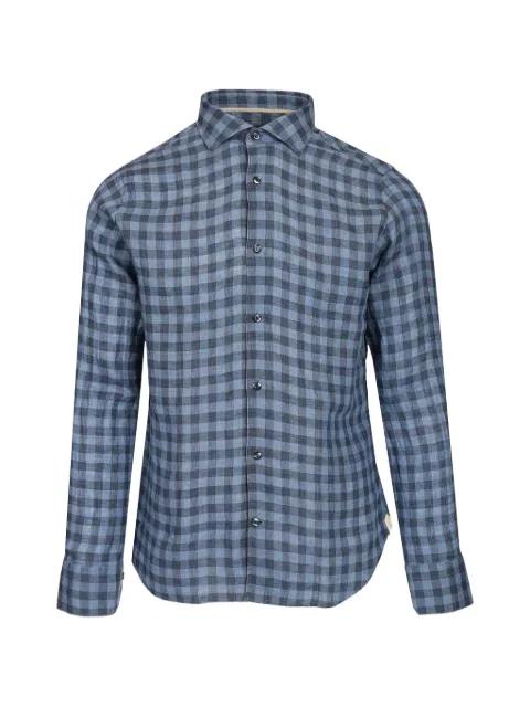 gingham-check shirt by AL DUCA D'AOSTA 1902