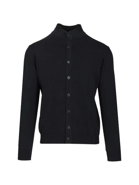 high-neck button-up cardigan by AL DUCA D'AOSTA 1902