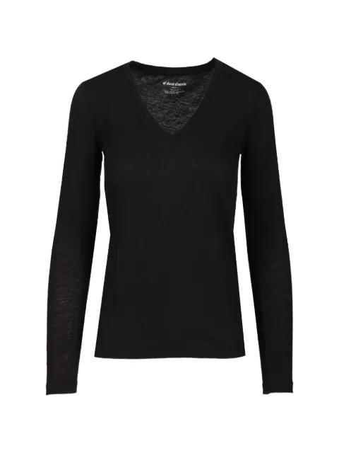 long-sleeve V-neck t-shirt by AL DUCA D'AOSTA 1902