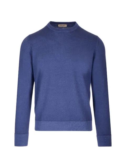 long-sleeve merino-wool sweater by AL DUCA D'AOSTA 1902