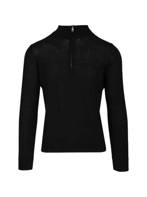 long-sleeved quarter-zip sweater by AL DUCA D'AOSTA 1902