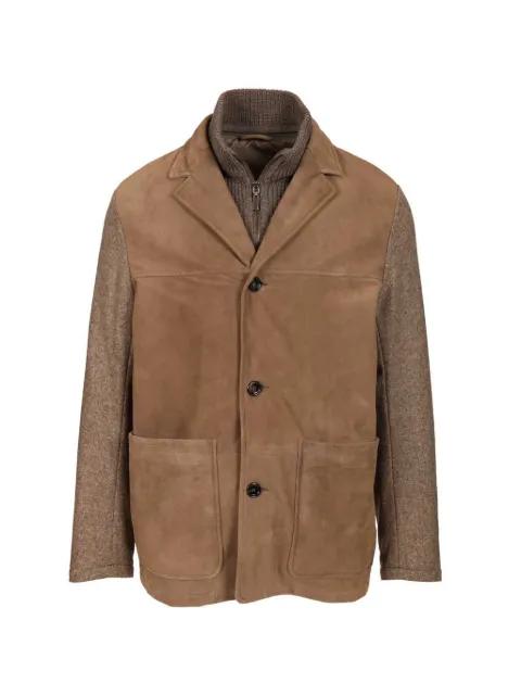 panelled notch-lapel jacket by AL DUCA D'AOSTA 1902