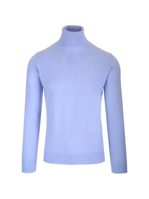 ribbed-trim cashmere jumper by AL DUCA D'AOSTA 1902