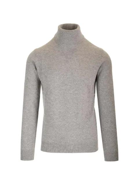 ribbed-trim cashmere sweater by AL DUCA D'AOSTA 1902