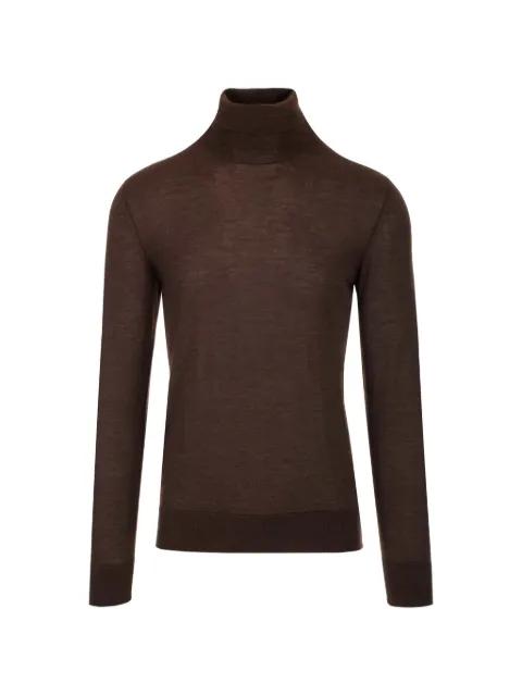 roll neck cashmere-blend sweater by AL DUCA D'AOSTA 1902