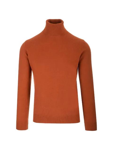 roll neck ribbed-trim sweater by AL DUCA D'AOSTA 1902
