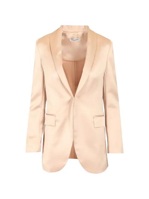 satin shawl-lapel blazer by AL DUCA D'AOSTA 1902