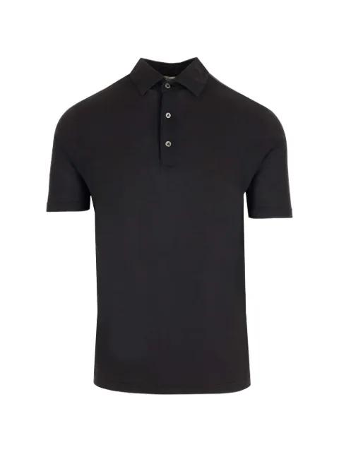 slim-fit cotton polo shirt by AL DUCA D'AOSTA 1902