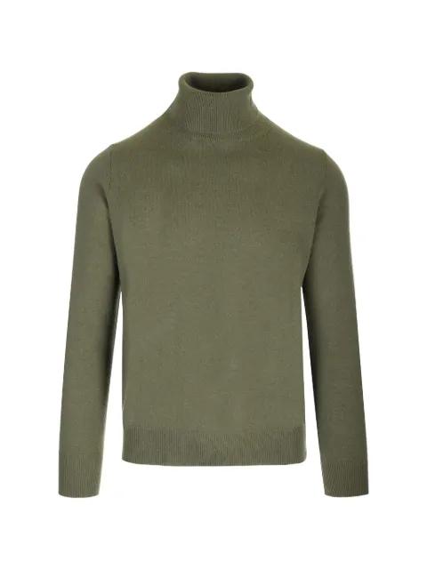 slim-fit roll neck cashmere sweater by AL DUCA D'AOSTA 1902