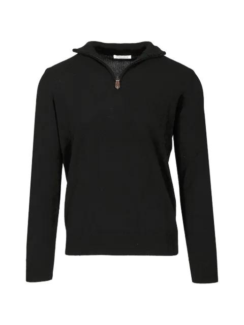 zip-fastening cashmere sweater by AL DUCA D'AOSTA 1902