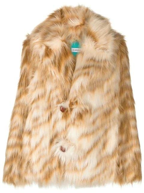Jones faux fur coat by ALABAMA MUSE