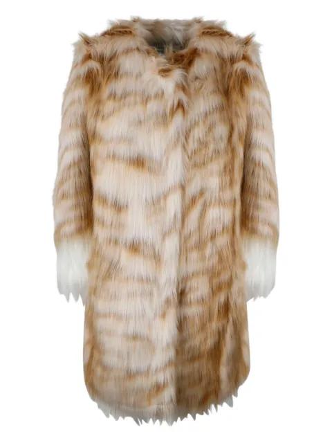 oversized faux fur coat by ALABAMA MUSE