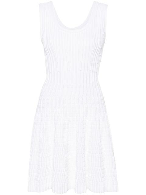3D-knit mini dress by ALAIA