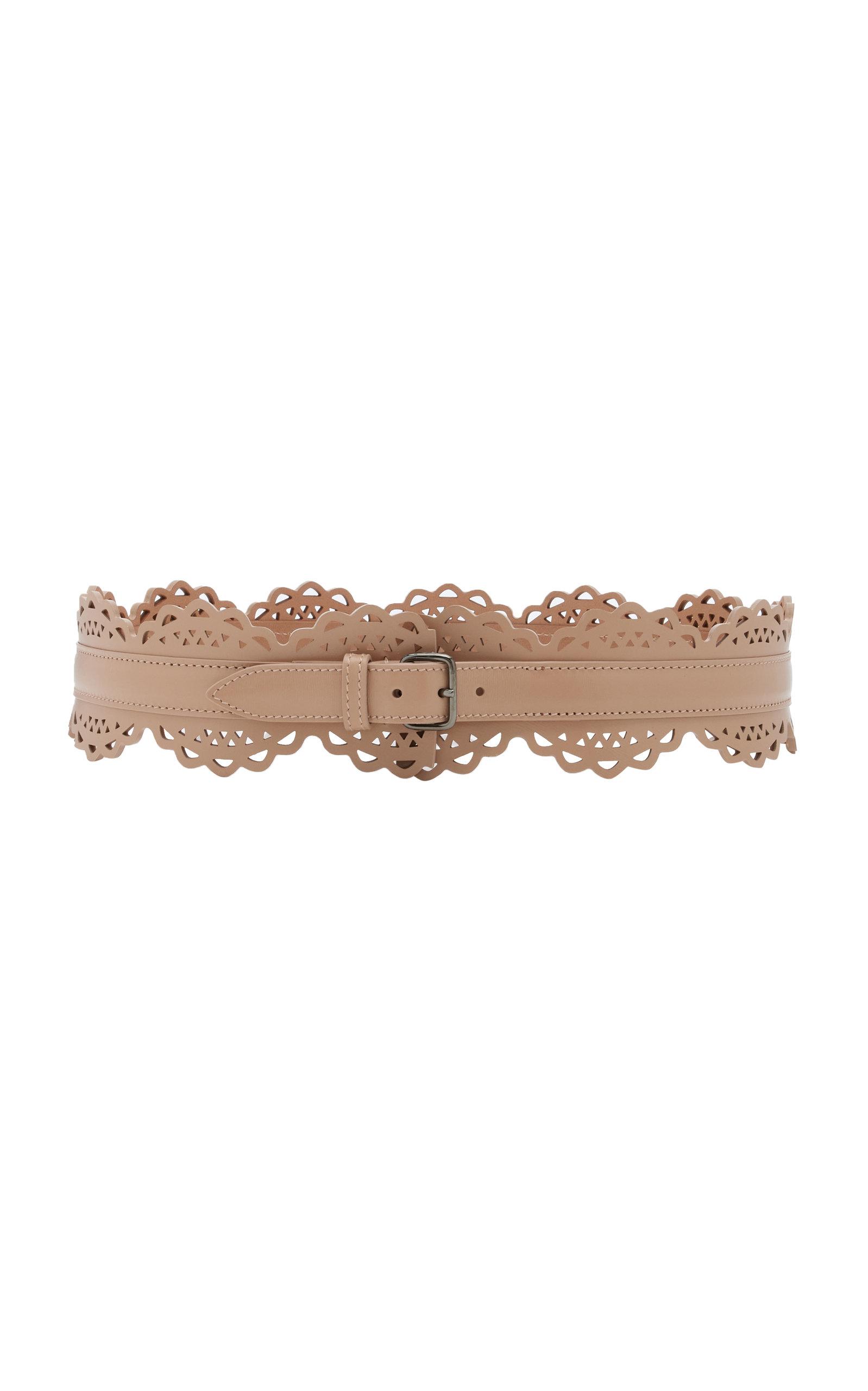 ALAÏA Bustier Leather Belt - Moda Operandi by ALAIA