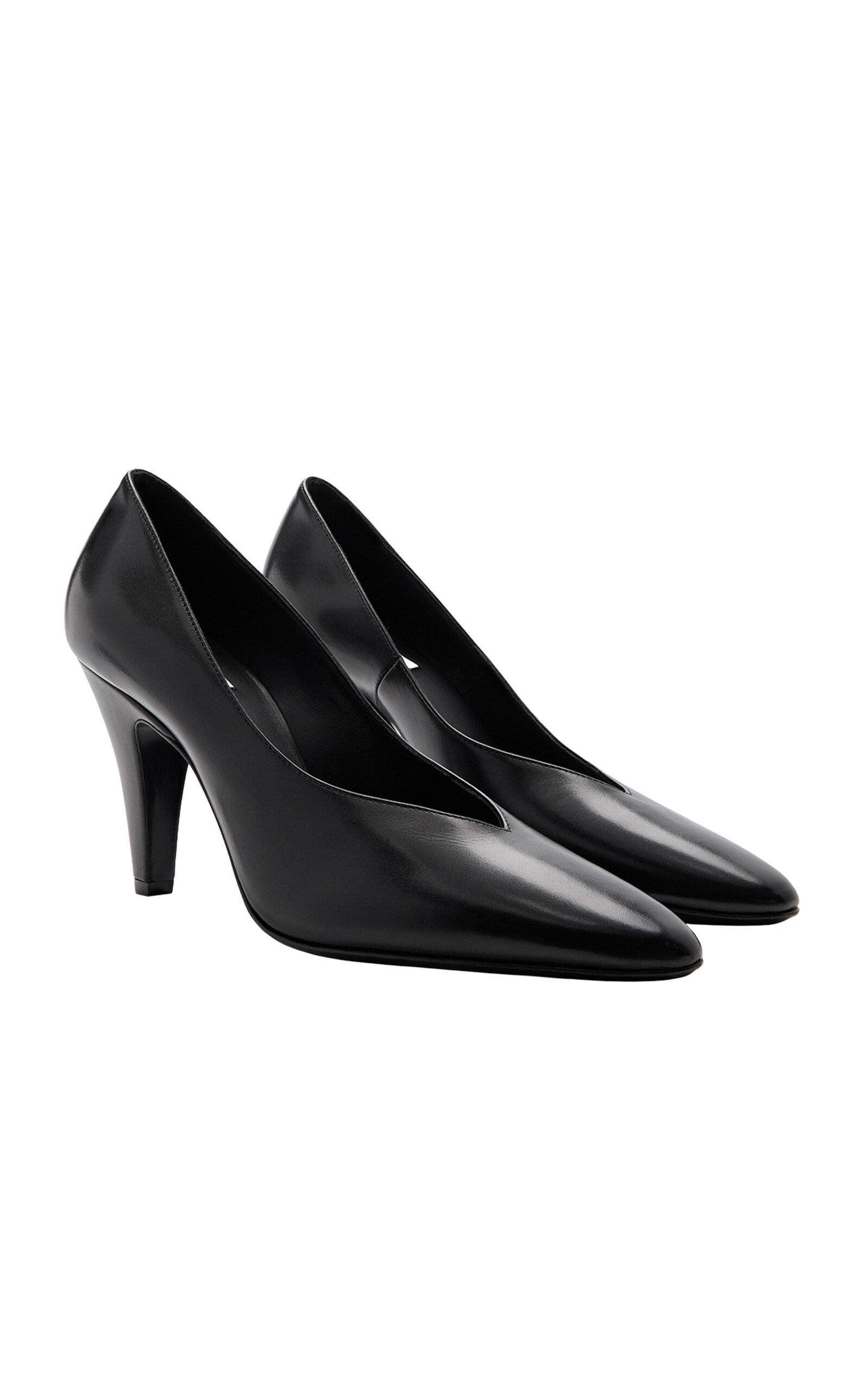 ALAÏA Cone Laminated Leather Pumps - Moda Operandi by ALAIA