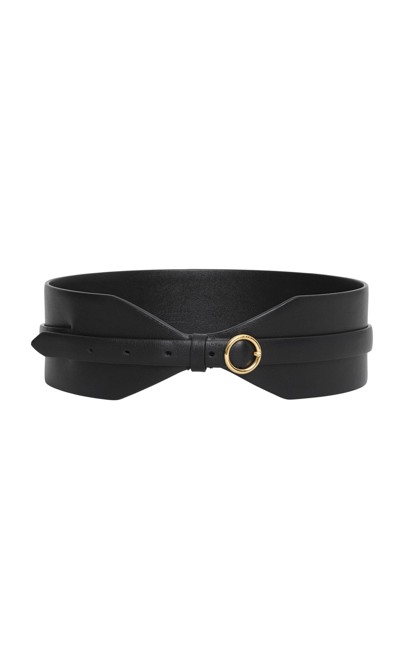ALAÏA Large Leather Belt - Moda Operandi by ALAIA