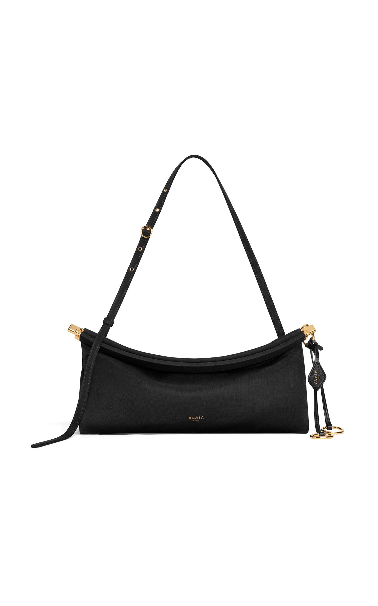 ALAÏA Le Click Medium Nylon East-West Shoulder Bag - Moda Operandi by ALAIA