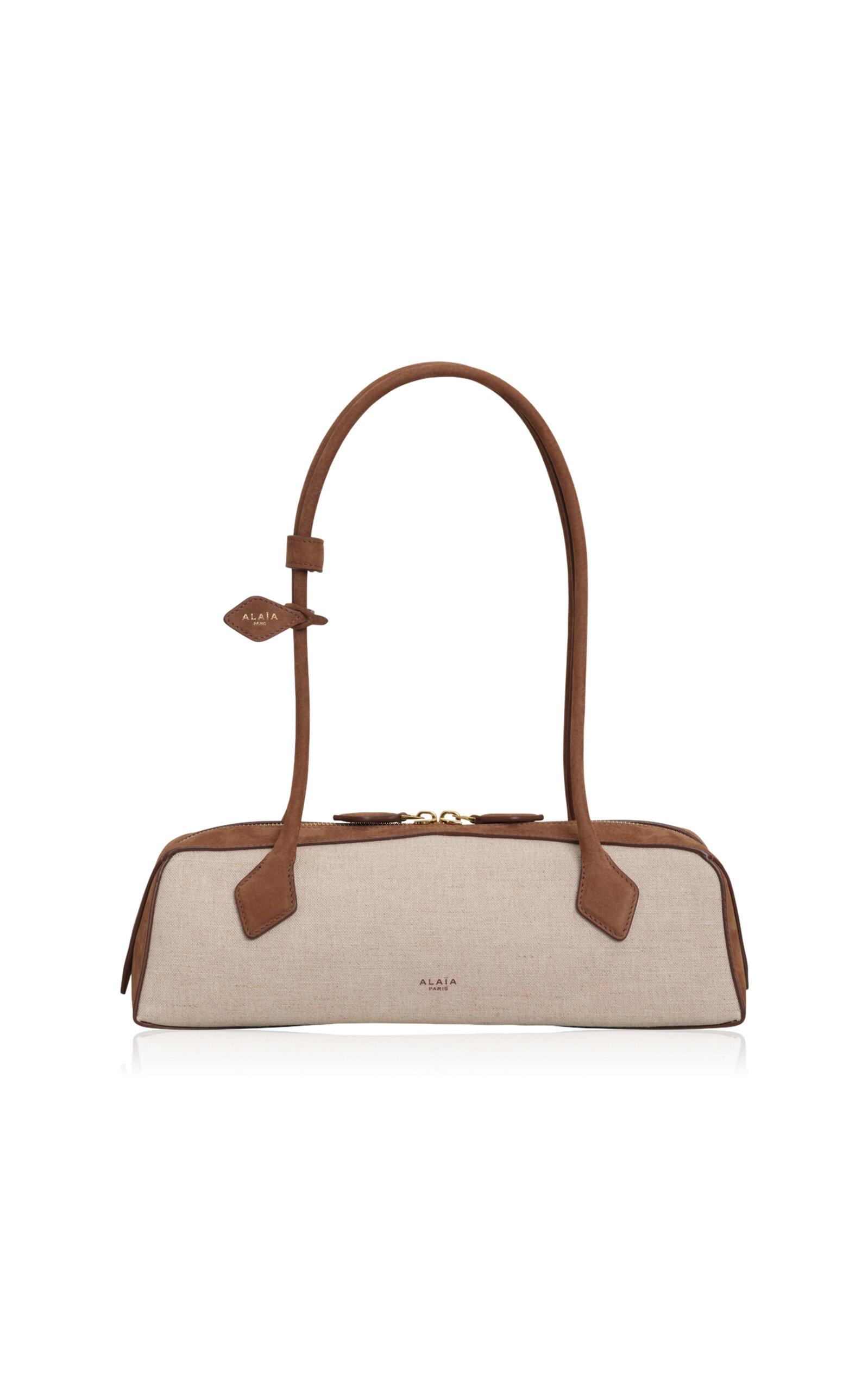 ALAÏA Le Teckel Medium Canvas Bag - Moda Operandi by ALAIA