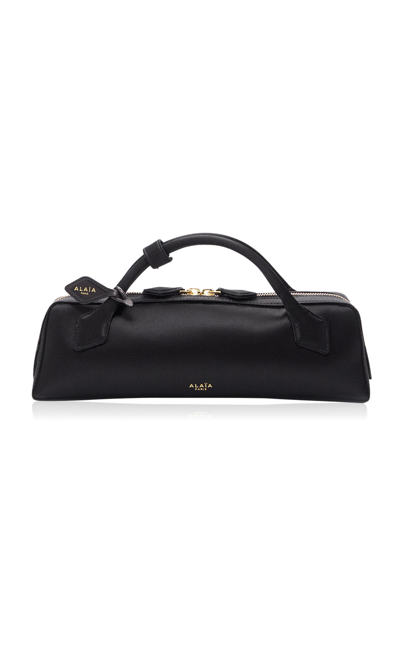 ALAÏA Le Teckel Satin Clutch - Moda Operandi by ALAIA