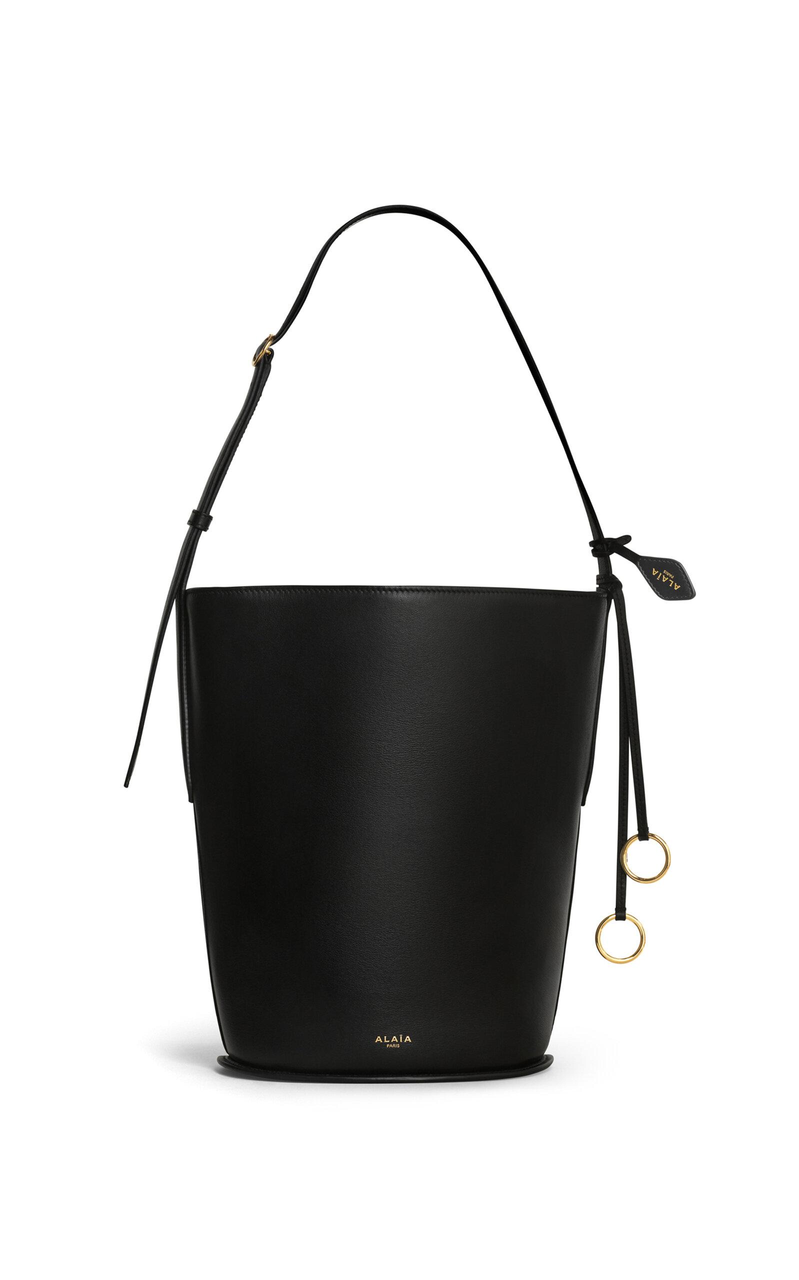 ALAÏA Leather Bucket Tote Bag - Moda Operandi by ALAIA