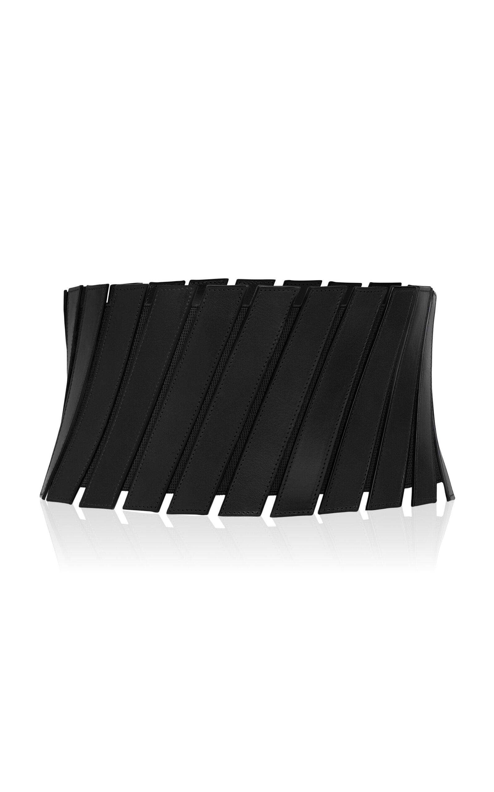 ALAÏA Leather Bustier Belt - Moda Operandi by ALAIA