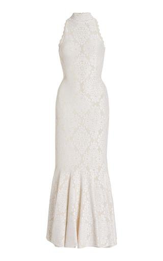 ALAÏA - Lingerie Midi Dress - White - FR 42 - Moda Operandi by ALAIA