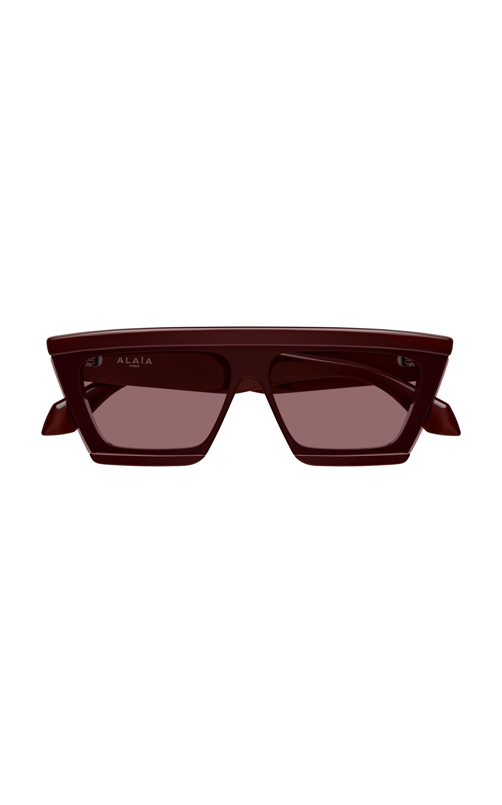 ALAÏA Mask-Frame Acetate Sunglasses - Moda Operandi by ALAIA