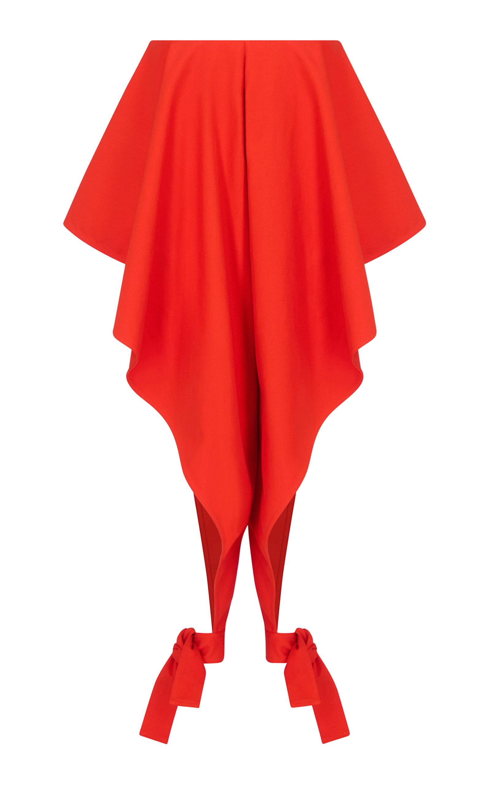 ALAÏA Panelled Cotton Pants - Moda Operandi by ALAIA