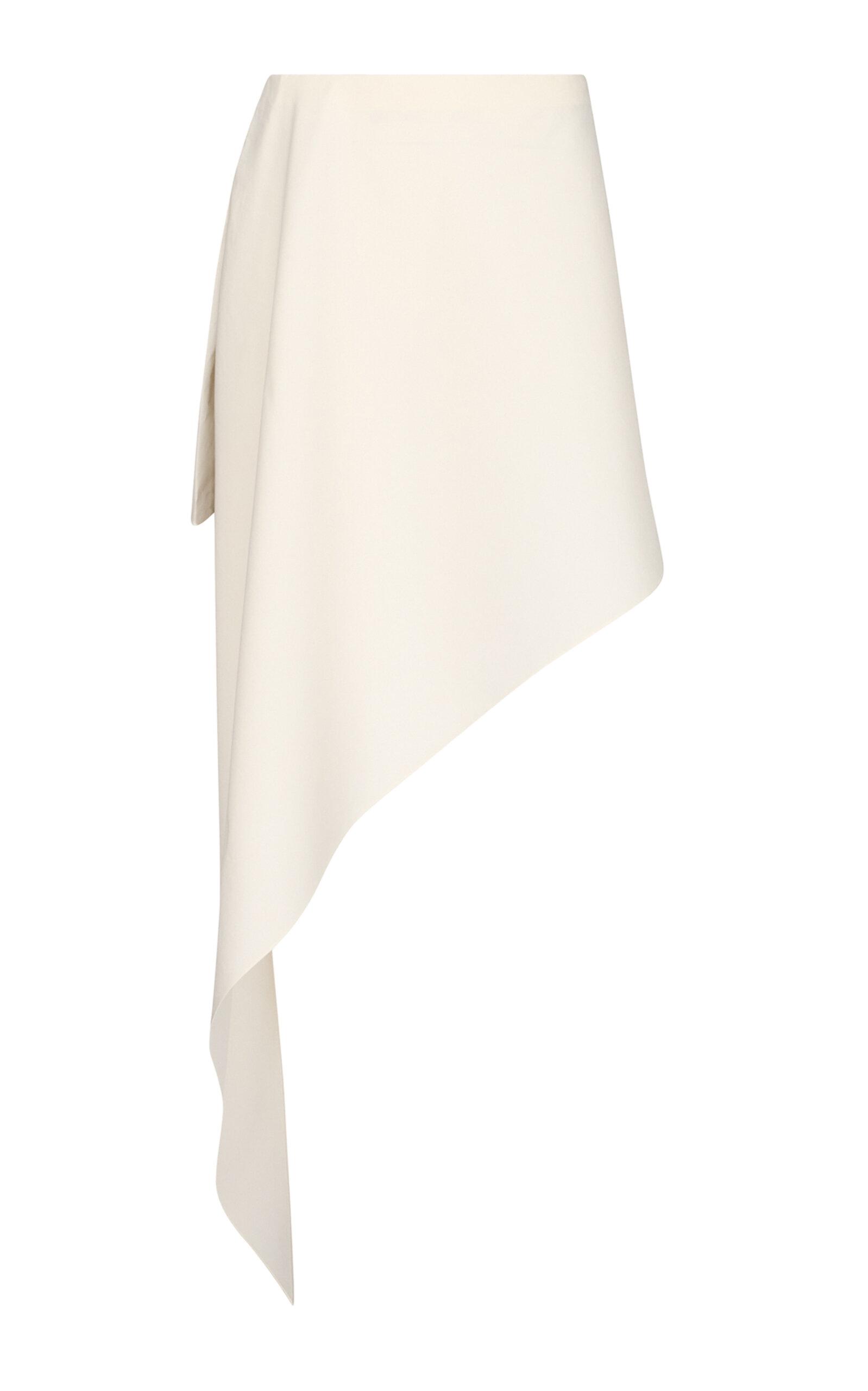 ALAÏA Poplin Pointed Skirt - Moda Operandi by ALAIA