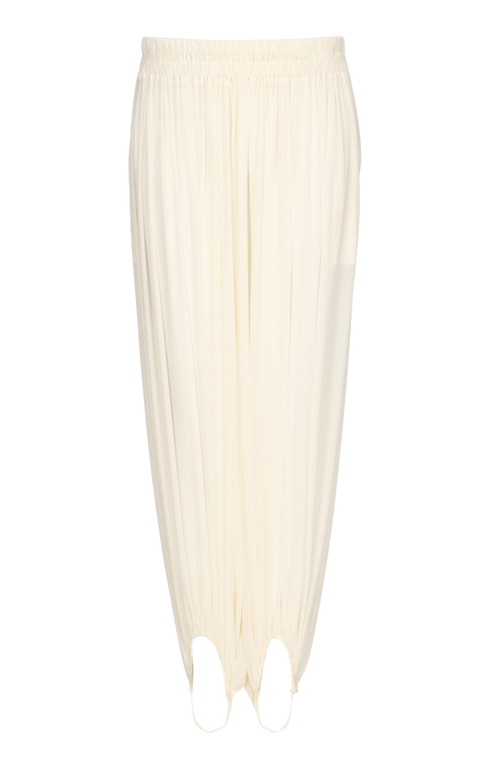 ALAÏA Silk Tension Pants - Moda Operandi by ALAIA