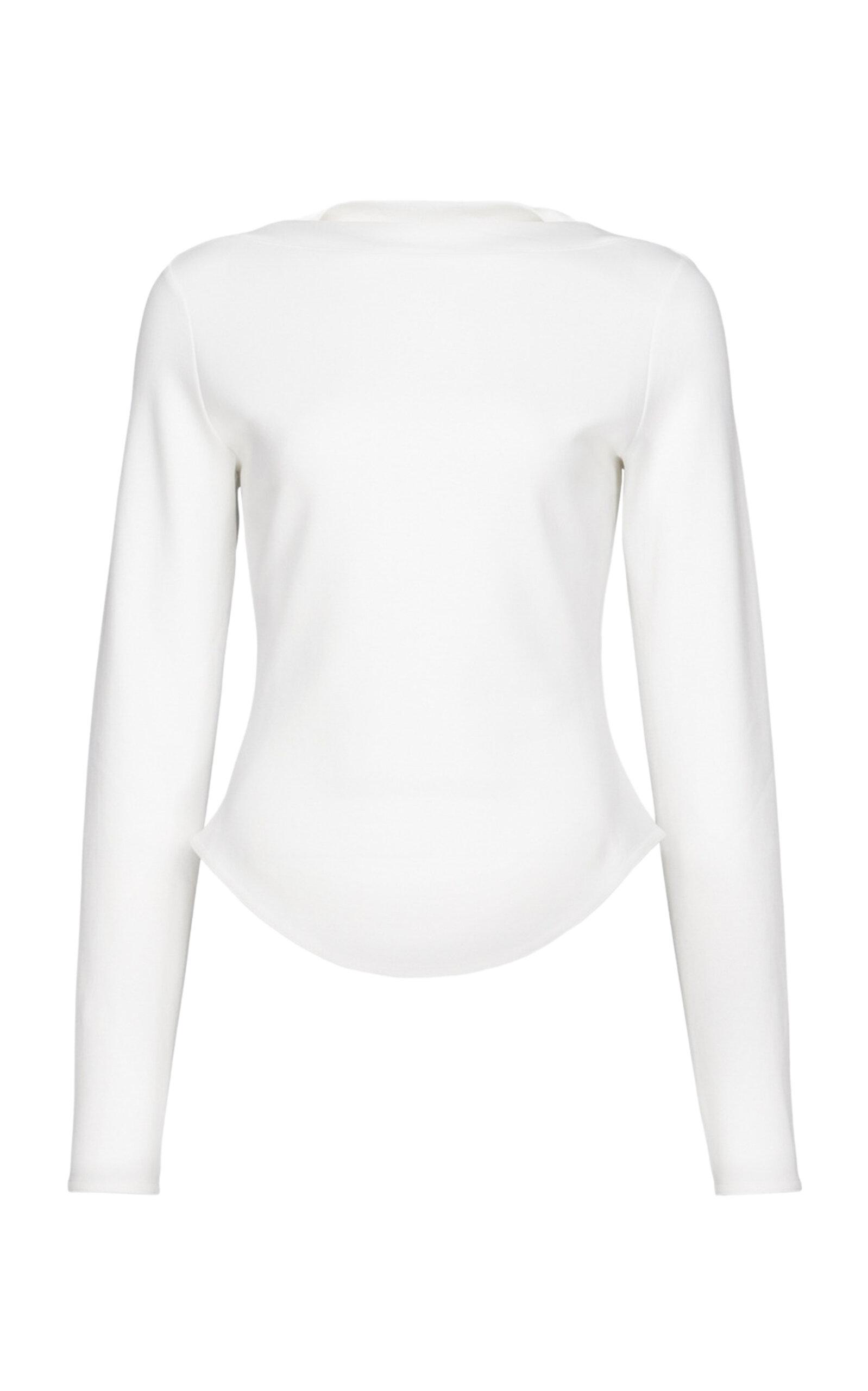 ALAÏA Tailored Cotton-Blend Top - Moda Operandi by ALAIA