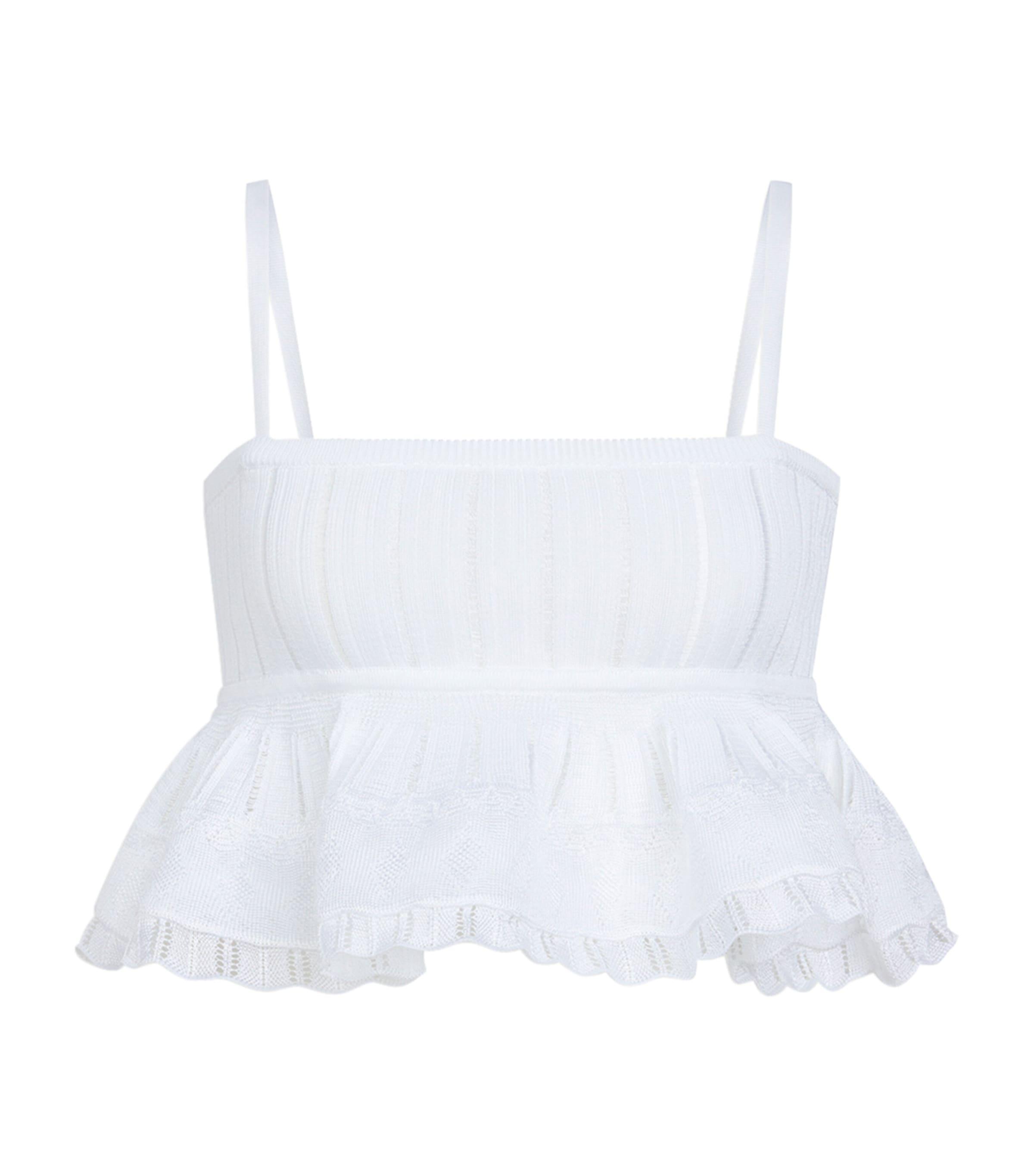 Alaïa Crinoline Crop Top by ALAIA