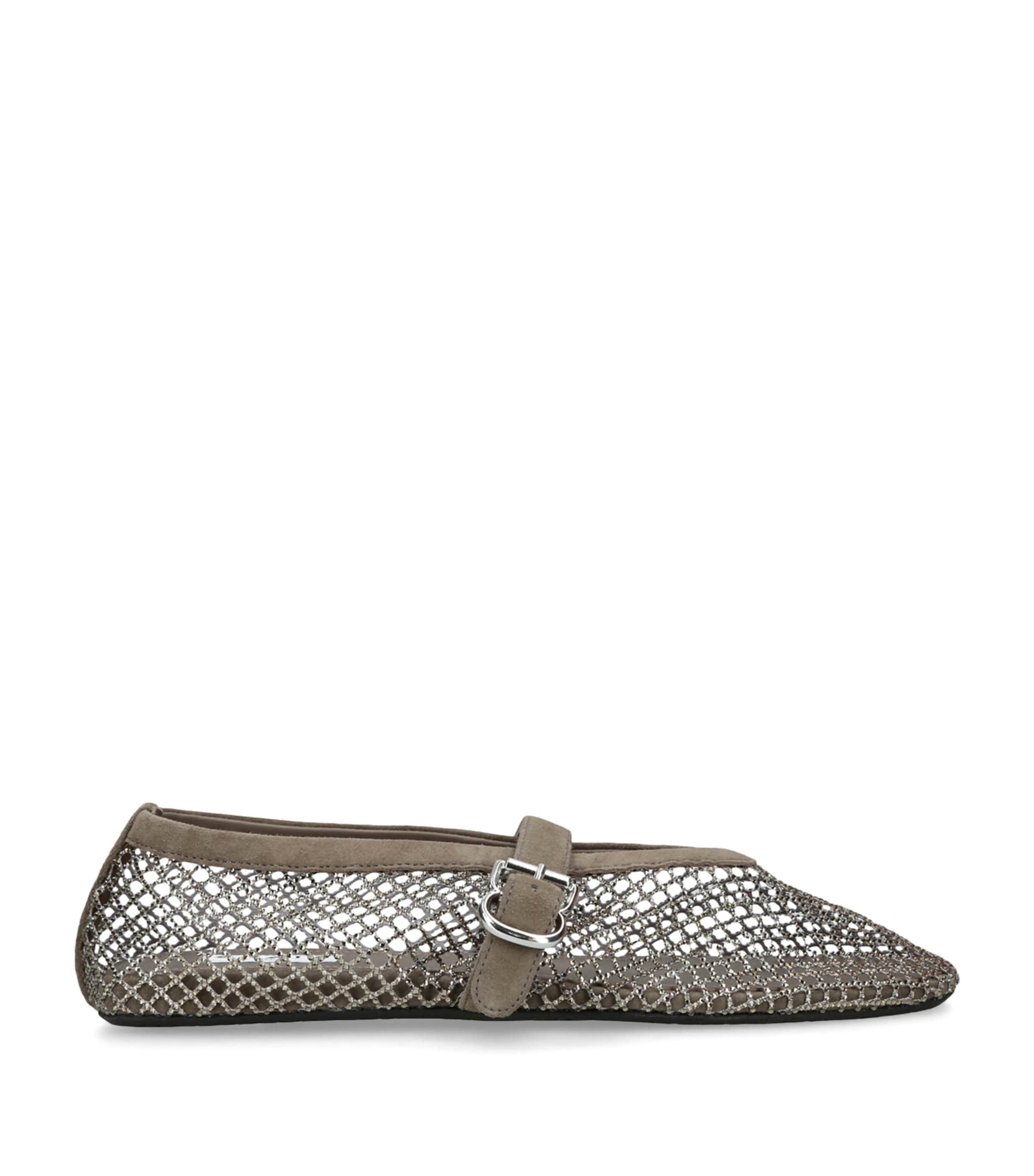 Alaïa Mesh Ballet Flats by ALAIA