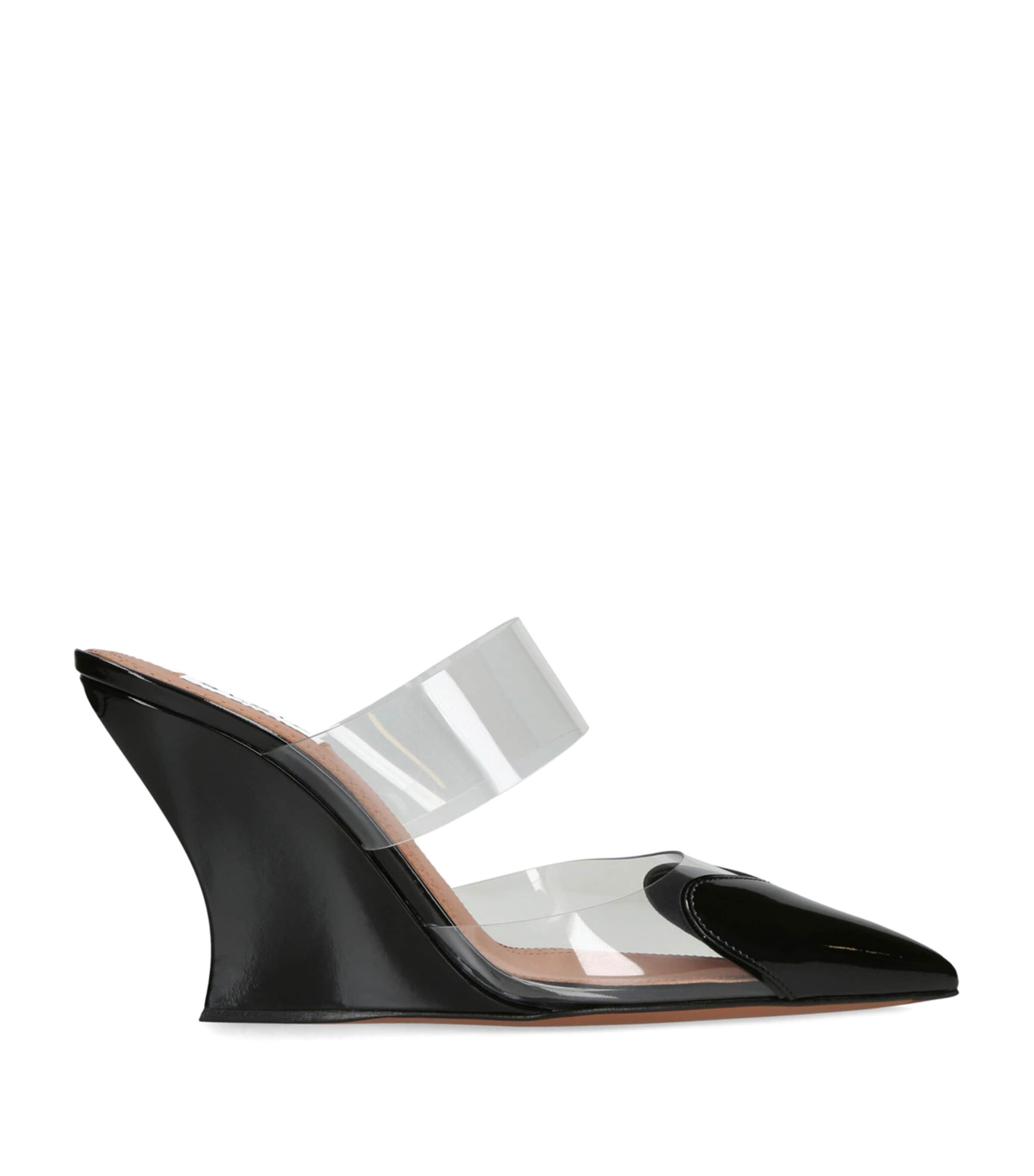 Alaïa Patent Coeur Mules 90 by ALAIA