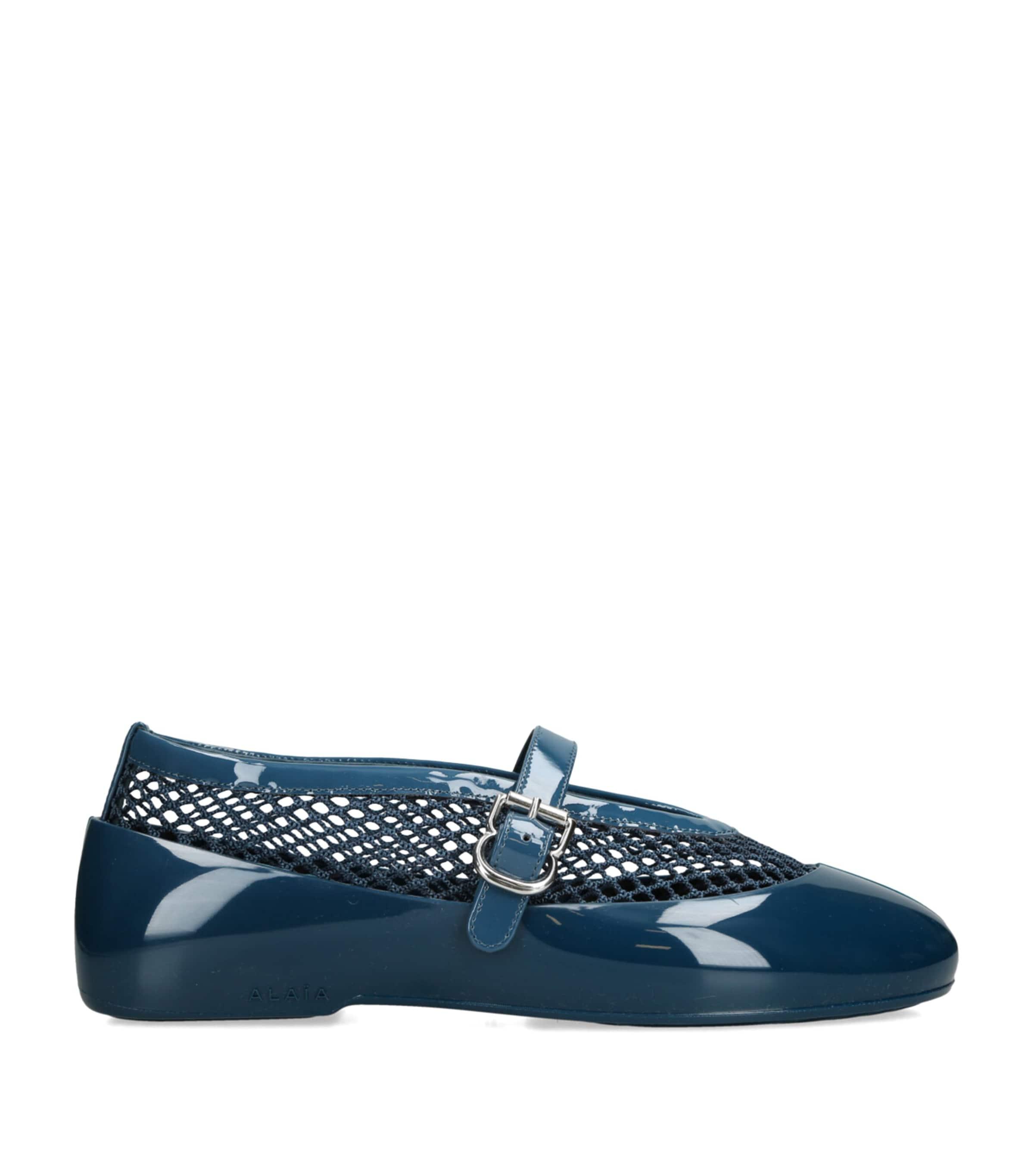 Alaïa Rubber Ballet Flats by ALAIA