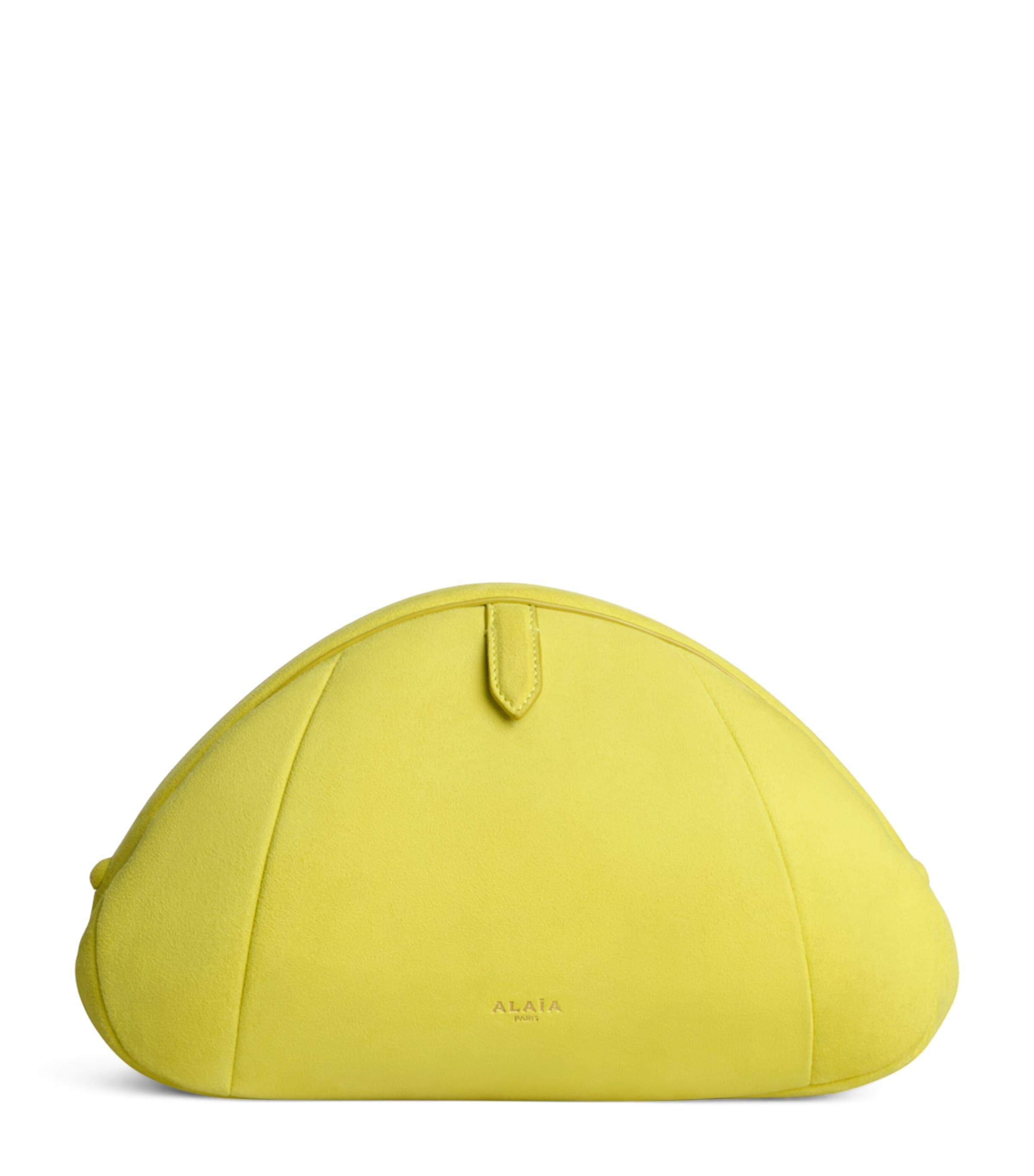Alaïa Small Suede Purse Clutch Bag by ALAIA