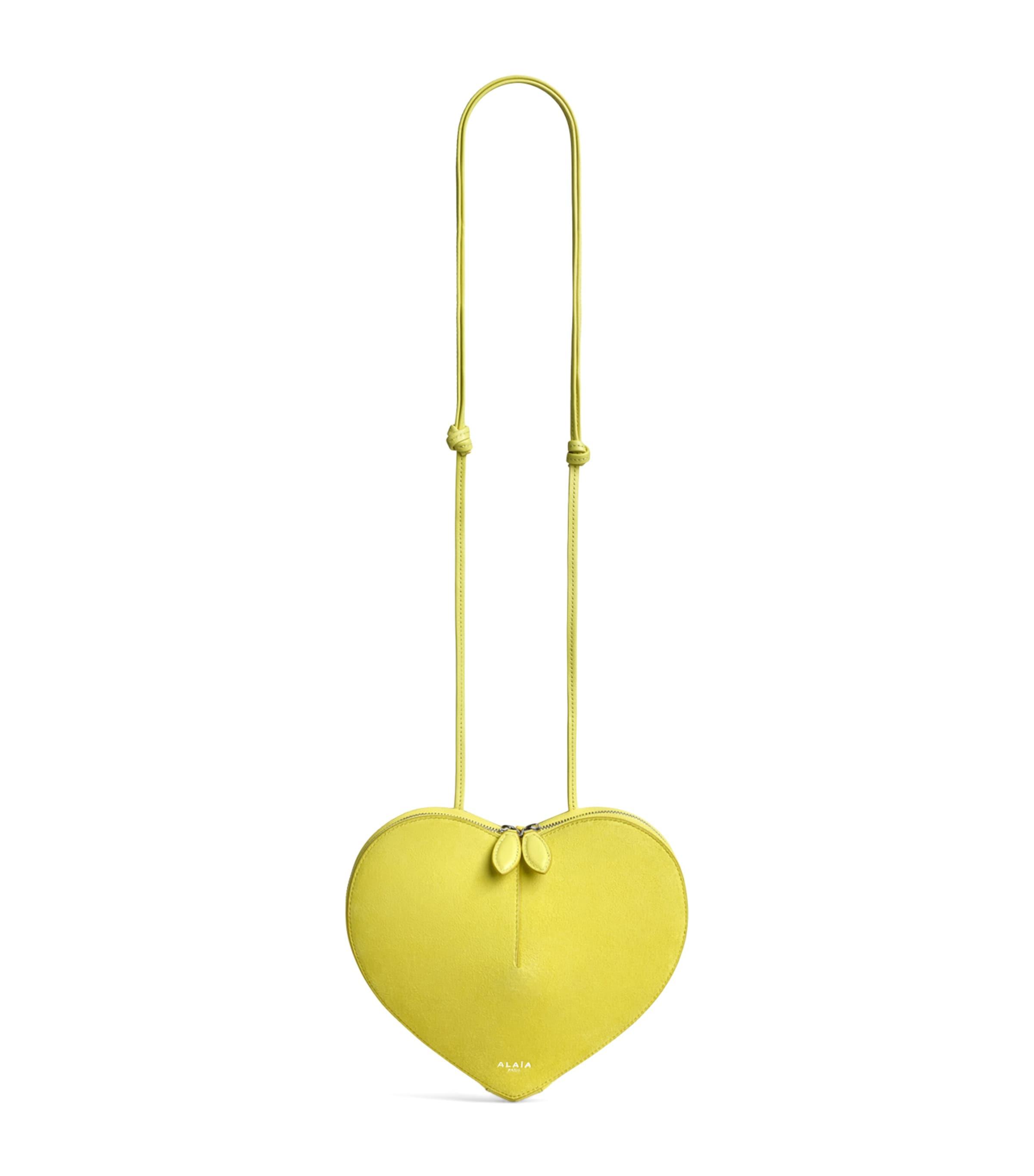 Alaïa Suede Le Coeur Shoulder Bag by ALAIA