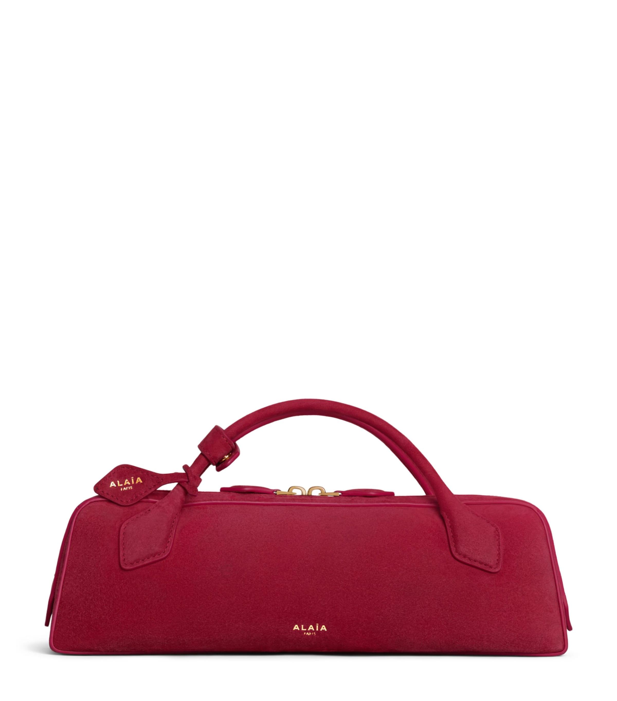 Alaïa Suede Le Teckel Clutch Bag by ALAIA