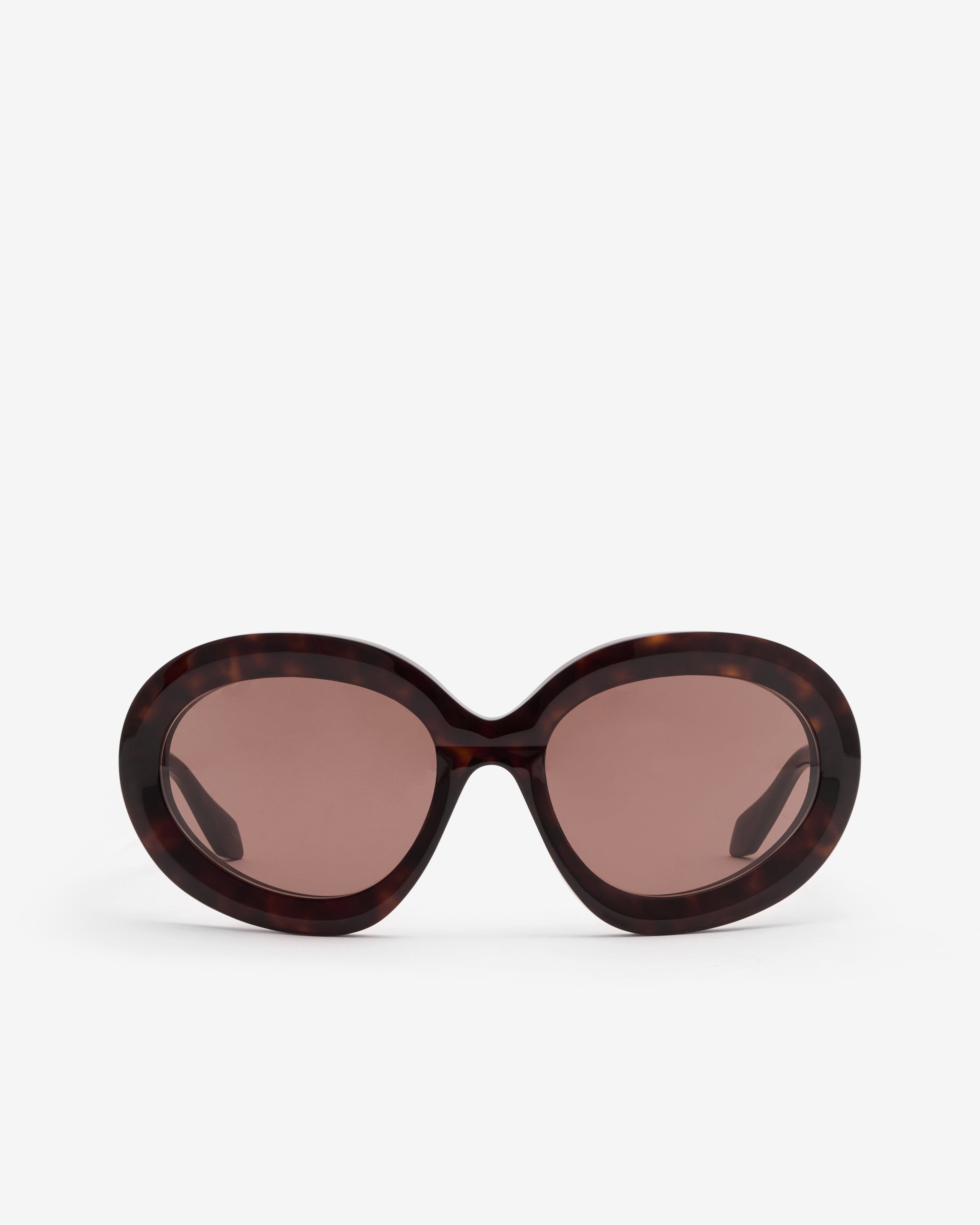 Alaïa - Women's Butterfly Sunglass - (Havana) by ALAIA