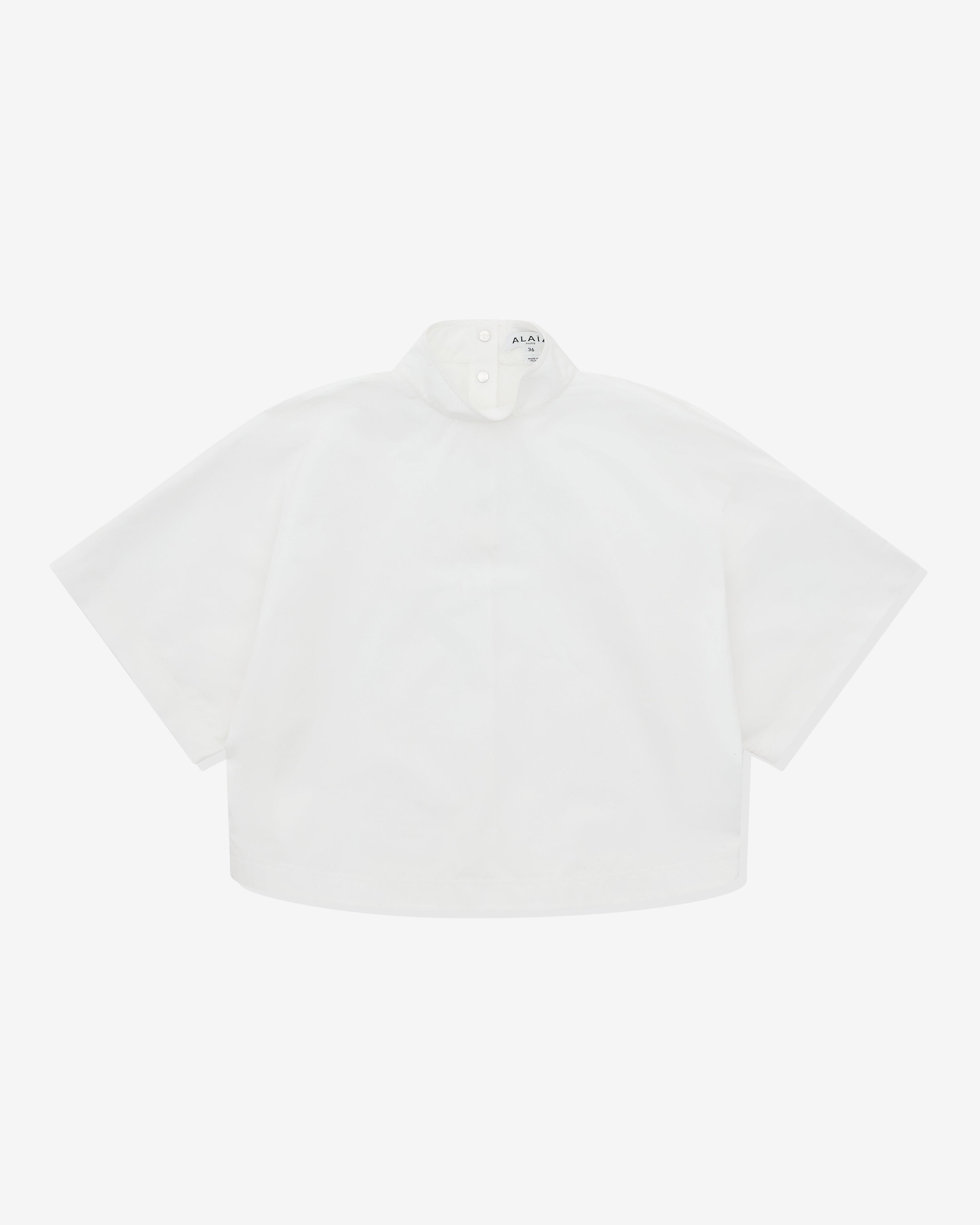 Alaïa - Women’s High Neck Top - (White) by ALAIA