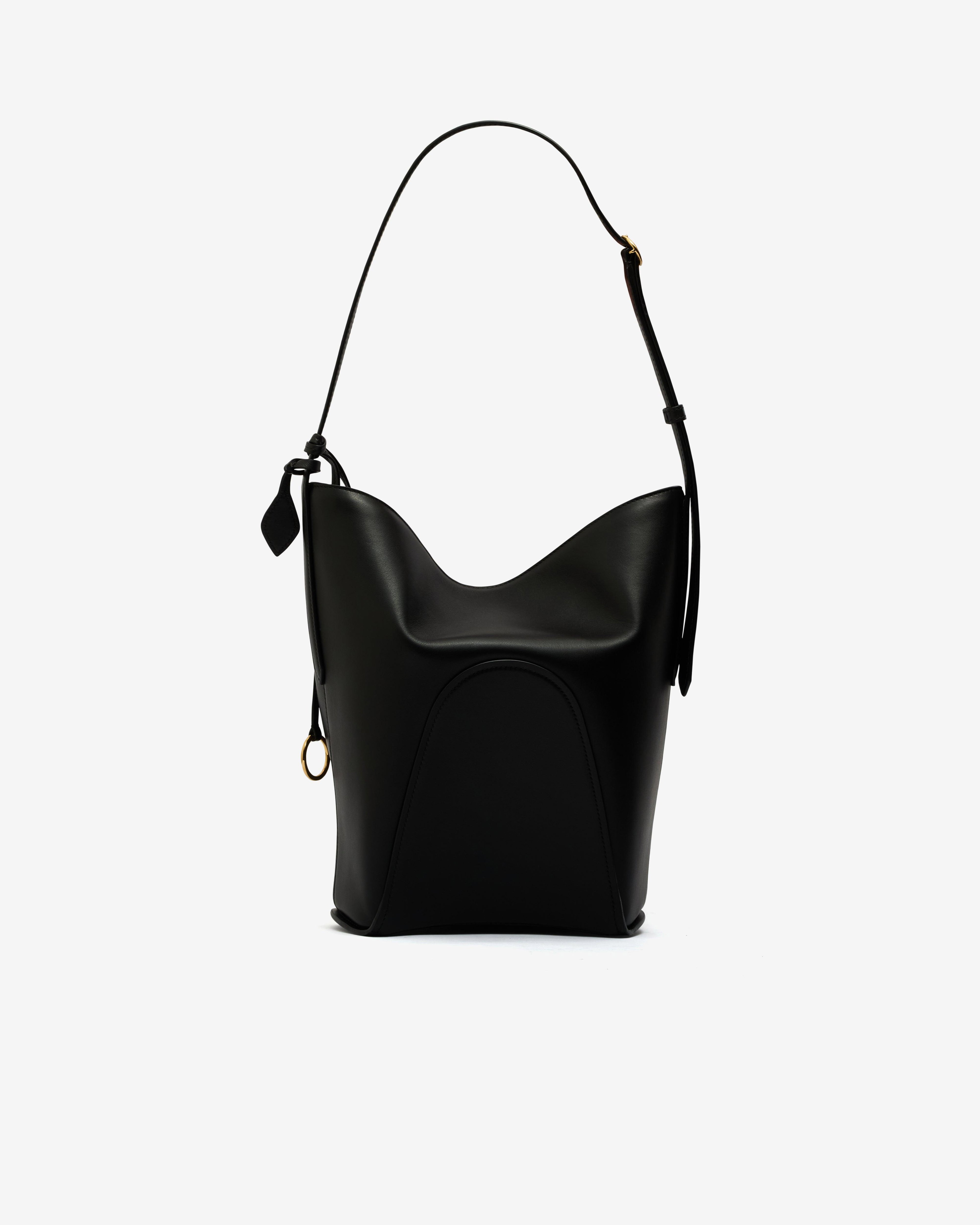 Alaïa - Women's Hip Small Bucket Bag - (Noir) by ALAIA
