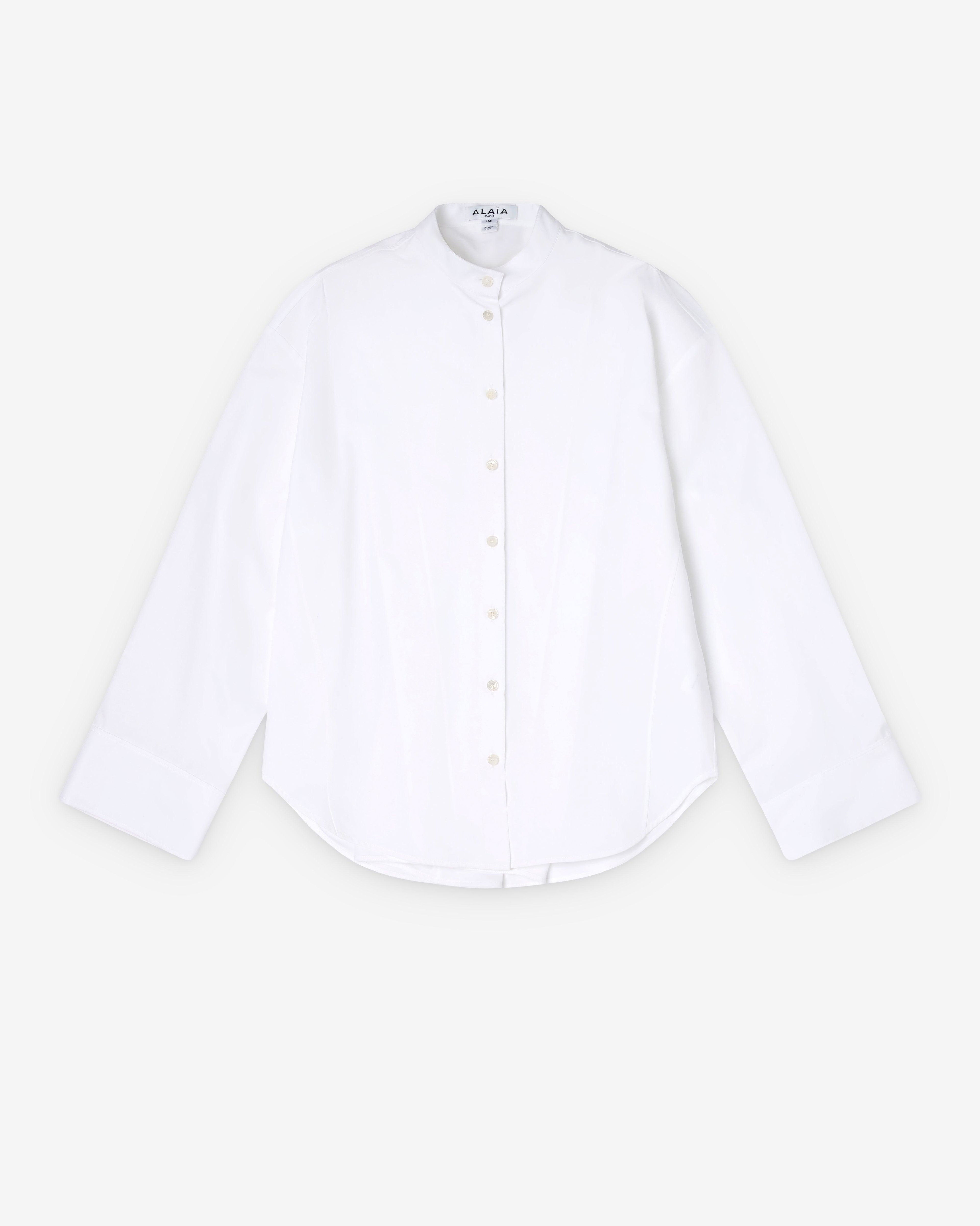 Alaïa - Women's Layered Shirt - (Blanc) by ALAIA