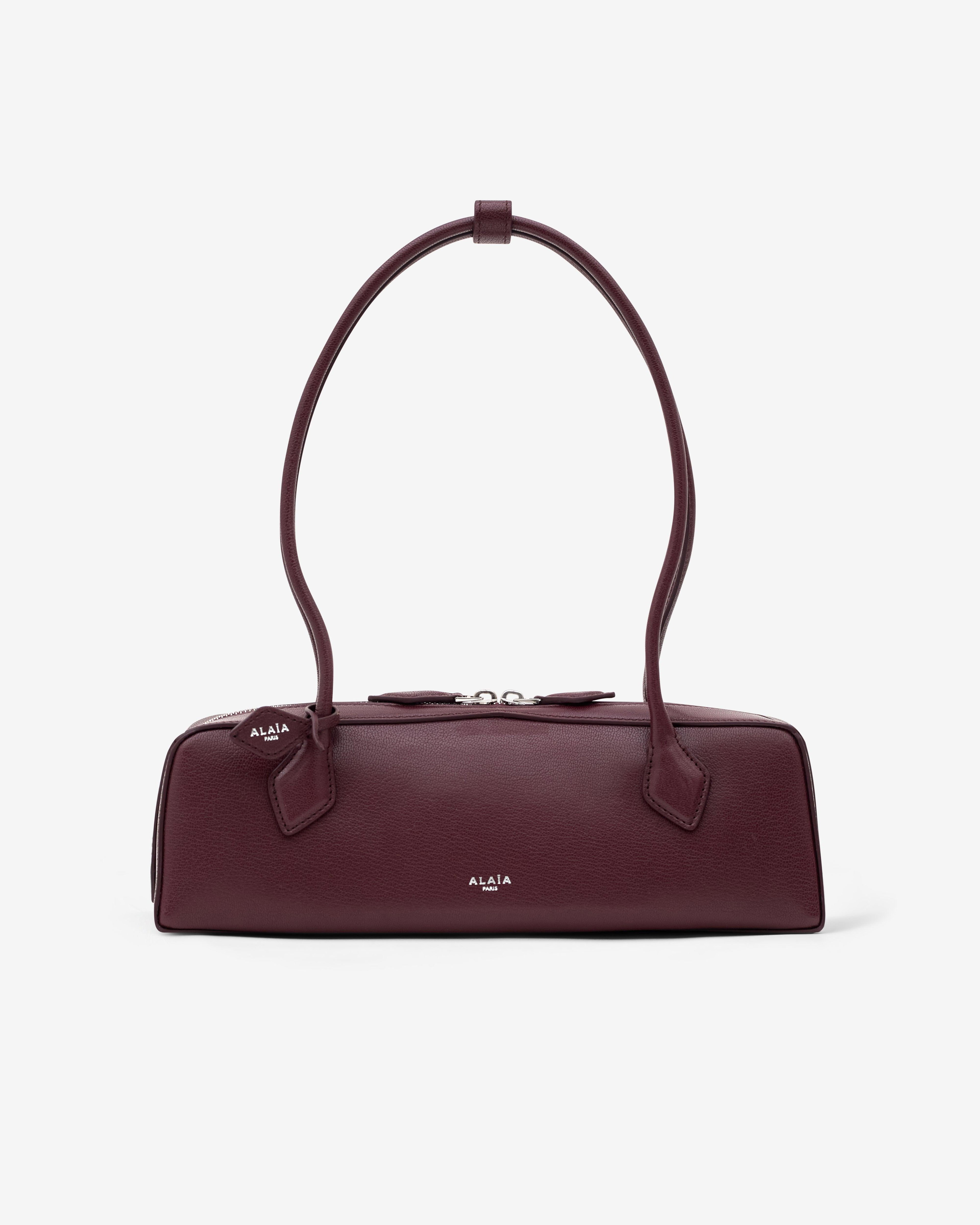 Alaïa - Women’s Le Teckel Medium Bag - (Burgundy) by ALAIA