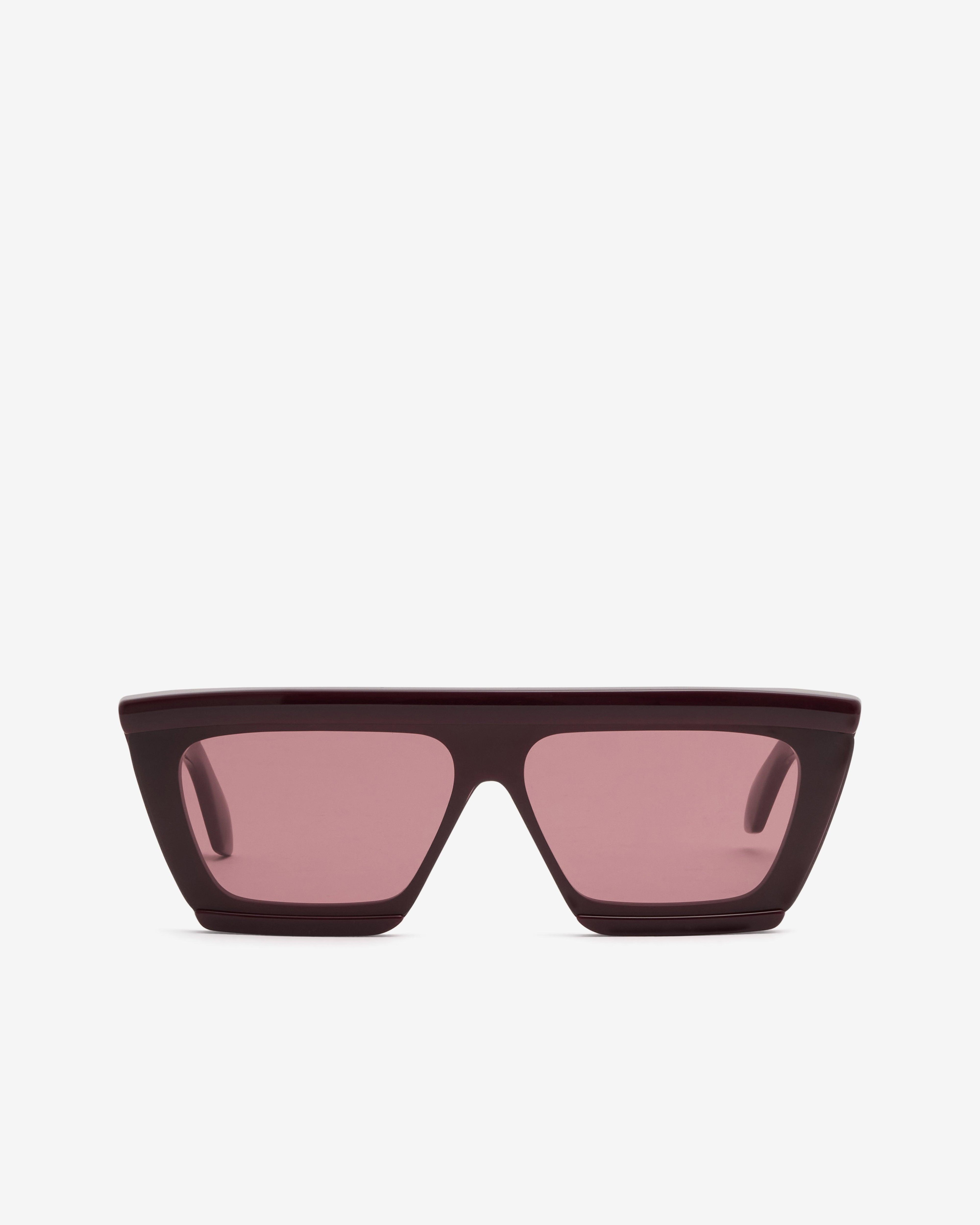 Alaïa - Women's Mask Sunglasses - (Red) by ALAIA