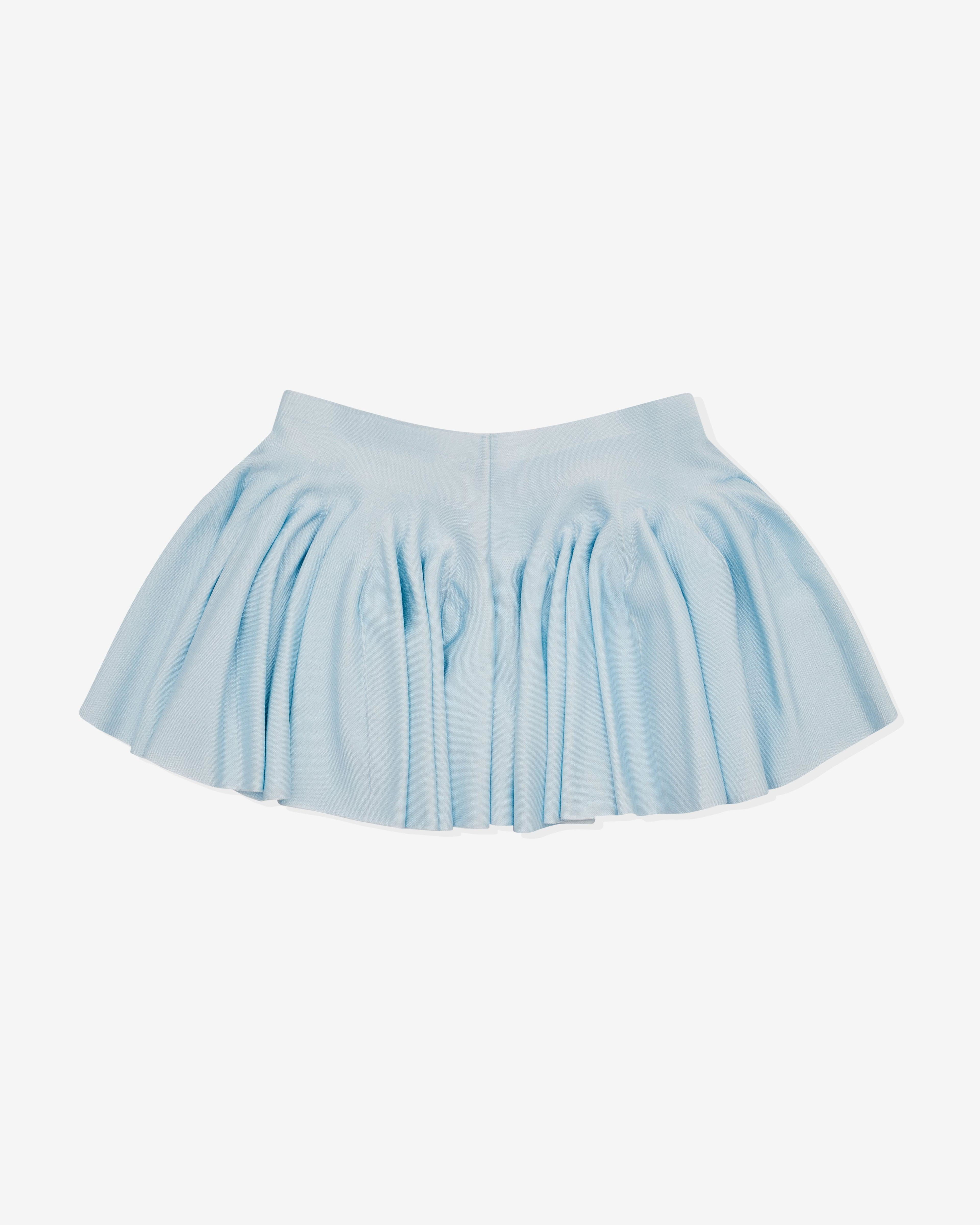 Alaïa - Women's Skater Shorts - (Light Blue) by ALAIA