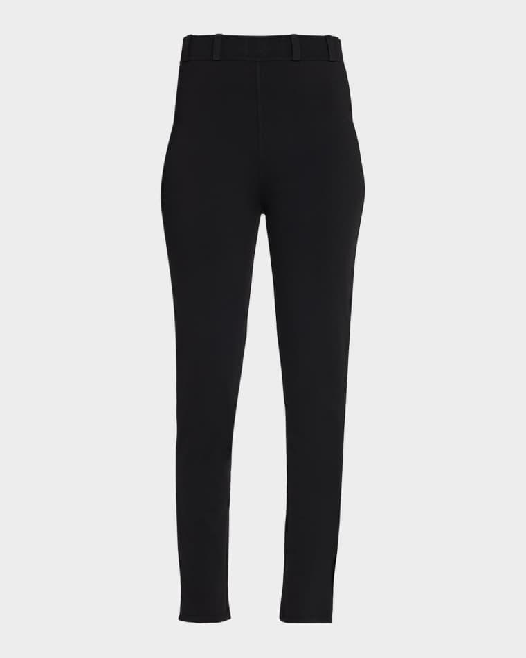 Belt-Loop Ankle Leggings by ALAIA