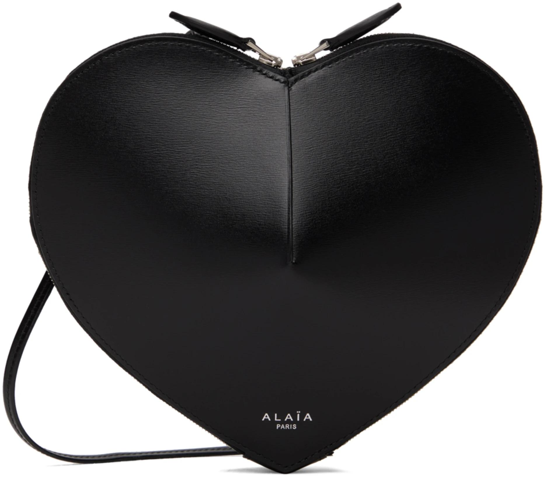 Black 'Le Cœur' Bag by ALAIA